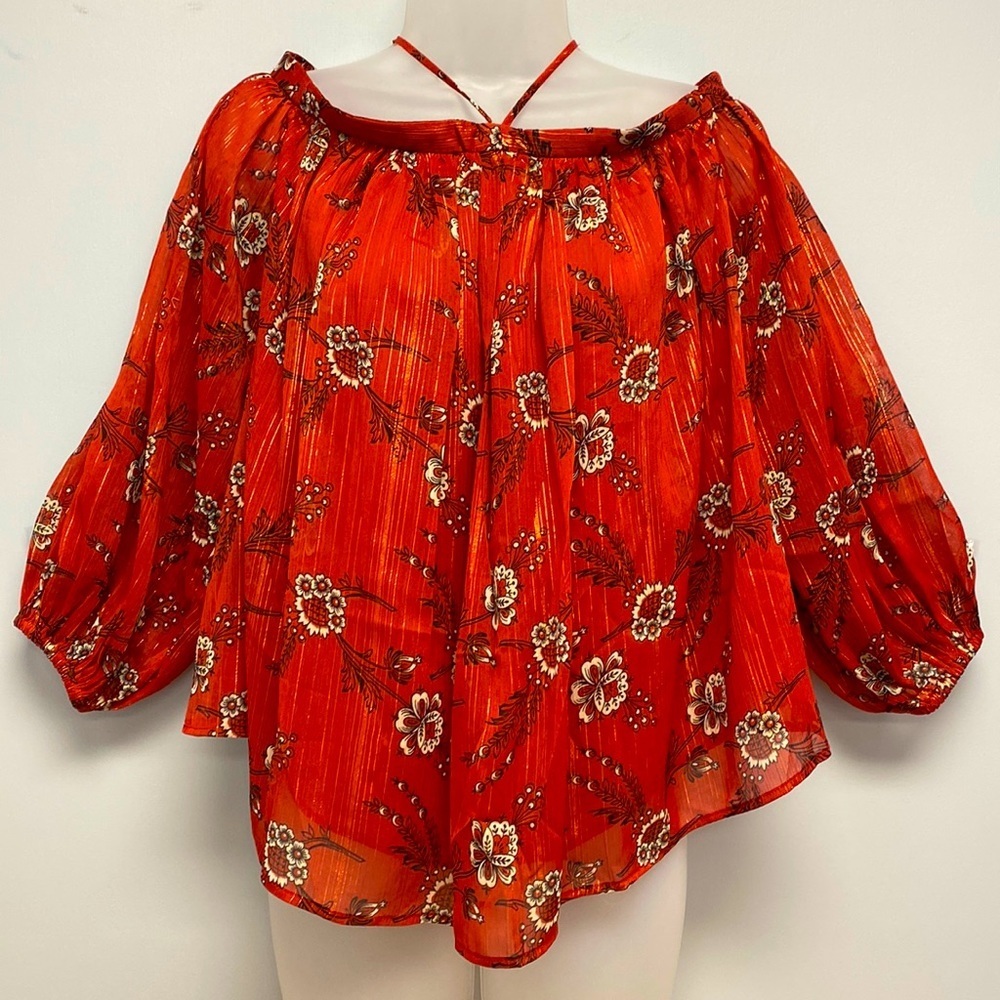 Ann Taylor Floral Print Blouse